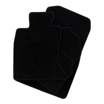   EgriAuto plyšový textilný koberec čierny Bmw 5 F10/F11 2011-2017 4 ks