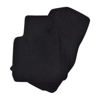   EgriAuto plyšový textilný koberec čierny Bmw 1 F20 2011-2019 4 ks