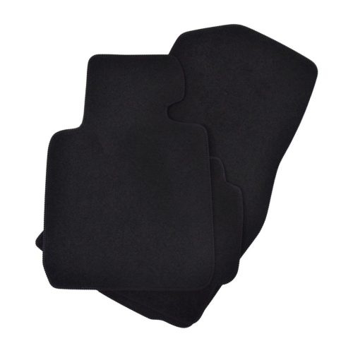 EgriAuto plyšový textilný koberec čierny Bmw 1 F20 2011-2019 4 ks
