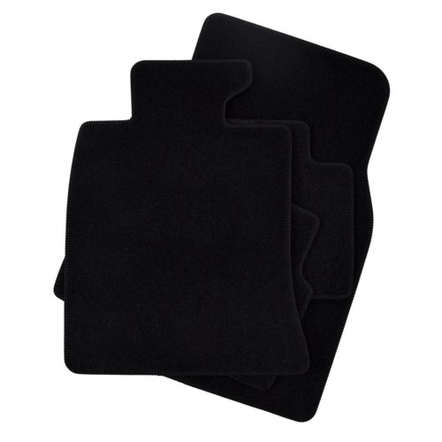 EgriAuto plyšový textilný koberec čierny Mini Cooper 2006-2010 4 ks