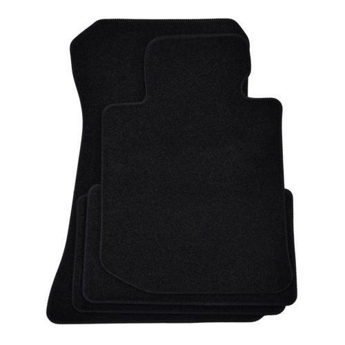 EgriAuto plyšový textilný koberec čierny Bmw 3 G20 G21 2018-vyšší 4 ks