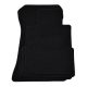EgriAuto plyšový textilný koberec čierny Bmw 3 G20 G21 2018-vyšší 4 ks