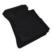 EgriAuto plyšový textilný koberec čierny Bmw 3 G20 G21 2018-vyšší 4 ks