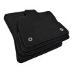 EgriAuto plyšový textilný koberec čierny Bmw X2 F39 2018-vyšší 4 ks