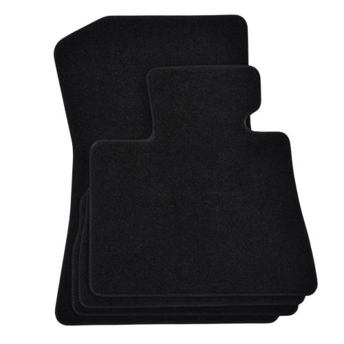 EgriAuto plyšový textilný koberec čierny Bmw X6 G06 2020-vyšší 4 ks