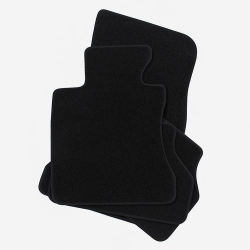 EgriAuto plyšový textilný koberec čierny Bmw 5 E61 2003-2010