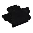 EgriAuto plyšové textilné koberce čierny BMW X7 7seats 2019-vyšší 6 ks