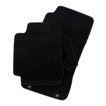   EgriAuto plyšový textilný koberec čierny Bmw X3 G01 2017-2023 4 ks