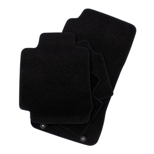 EgriAuto plyšový textilný koberec čierny Bmw X3 G01 2017-2023 4 ks