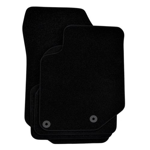 EgriAuto plyšový textilný koberec čierny DS3 Crossback 2020-magasabb 4 ks