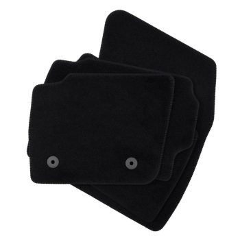   EgriAuto plyšový textilný koberec čierny FORD Mondeo 2015-2022 4 ks