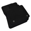 EgriAuto plyšový textilný koberec čierny HYUNDAI Santa Fe facelift 2021-2024 4 ks