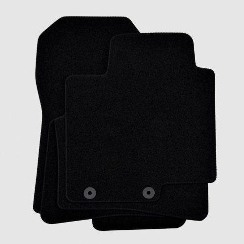 EgriAuto plyšový textilný koberec čierny HYUNDAI Bayon 2021-vyšší 4 ks
