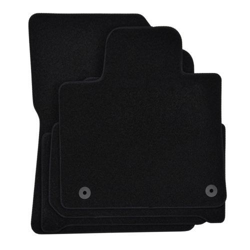 EgriAuto plyšový textilný koberec čierny Kia Sorento 2020-vyšší 4 ks