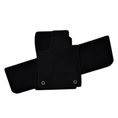 EgriAuto plyšový textilný koberec čierny Lexus RX 2015-vyšší 4 ks