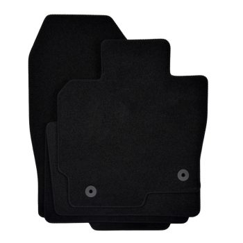   EgriAuto plyšový textilný koberec čierny Mazda CX5 2012-2016 4 ks