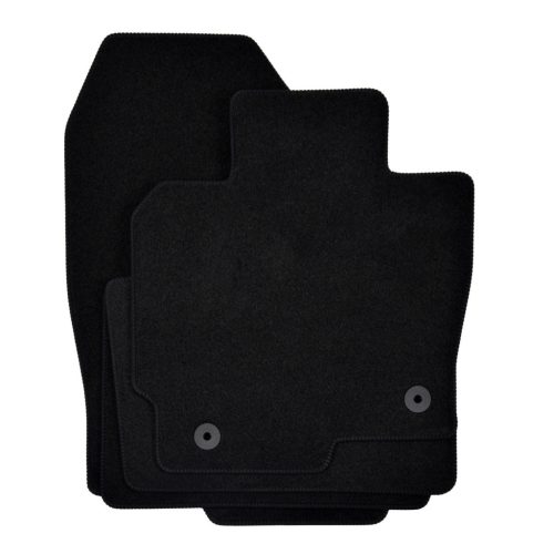 EgriAuto plyšový textilný koberec čierny Mazda CX5 2012-2016 4 ks