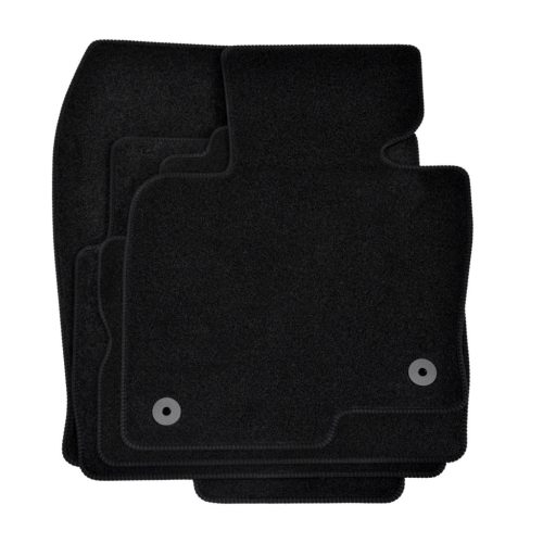 EgriAuto plyšový textilný koberec čierny Mazda CX5 2017-vyšší 4 ks