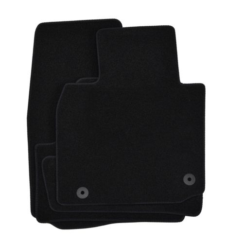 EgriAuto plyšový textilný koberec čierny Mazda MX-30 2021-vyšší 4 ks