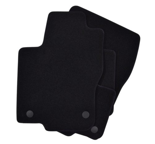 EgriAuto plyšový textilný koberec čierny MERCEDES GLE coupe C292 2015-2020 4 ks
