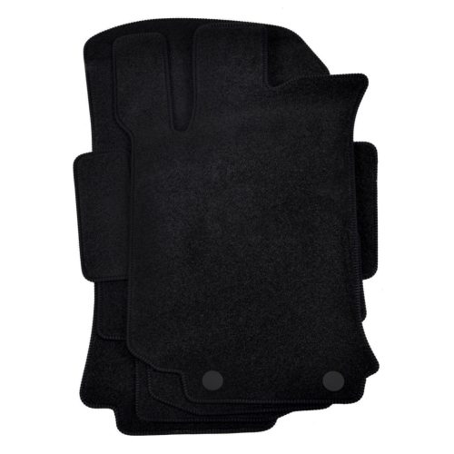 EgriAuto plyšový textilný koberec čierny MERCEDES R-Class 2011-2013 4 ks