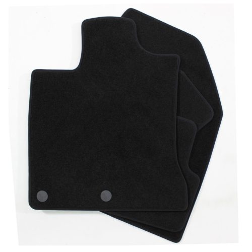 EgriAuto plyšový textilný koberec čierny NISSAN Qashqai 2007-2013 4 ks