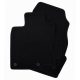 EgriAuto plyšový textilný koberec čierny NISSAN Qashqai 2014-2020 4 ks