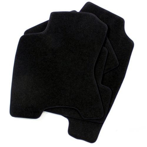 EgriAuto plyšový textilný koberec čierny NISSAN X-Trail 2007-2013 4 ks