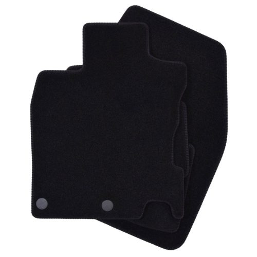 EgriAuto plyšový textilný koberec čierny NISSAN X-Trail 2017-2020 4 ks