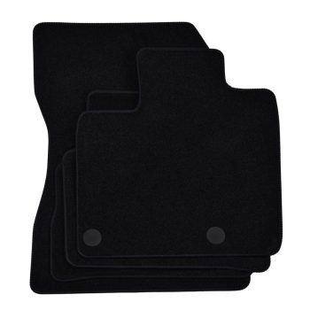   EgriAuto plyšový textilný koberec čierny NISSAN Qashqai 2021-vyšší 4 ks
