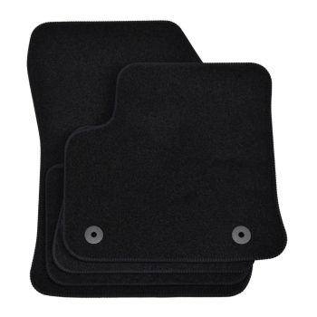   EgriAuto plyšový textilný koberec čierny OPEL Corsa F Electric 2020-vyšší 4 ks