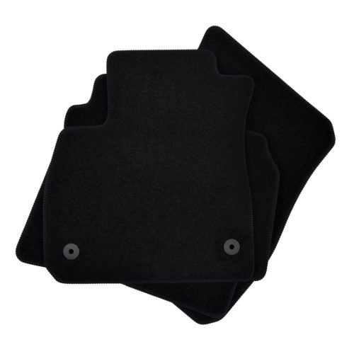 EgriAuto plyšový textilný koberec čierny OPEL Insignia 2017-vyšší 4 ks