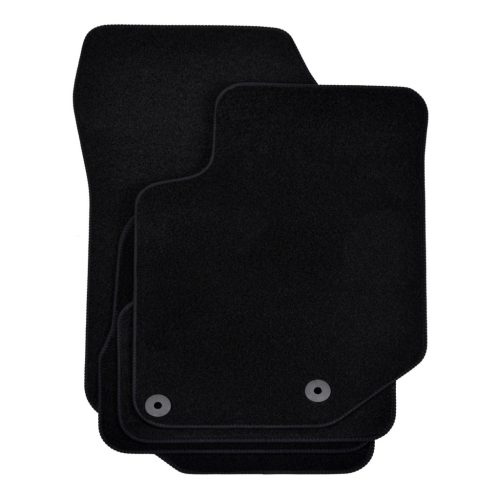 EgriAuto plyšový textilný koberec čierny OPEL Mokka II 2021-vyšší 4 ks