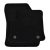 EgriAuto plyšový textilný koberec čierny PEUGEOT 208 Electric 2020-vyšší 4 ks