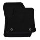 EgriAuto plyšový textilný koberec čierny PEUGEOT 208 Electric 2020-vyšší 4 ks