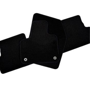   EgriAuto plyšový textilný koberec čierny PEUGEOT 3008 2017-2024 4 ks