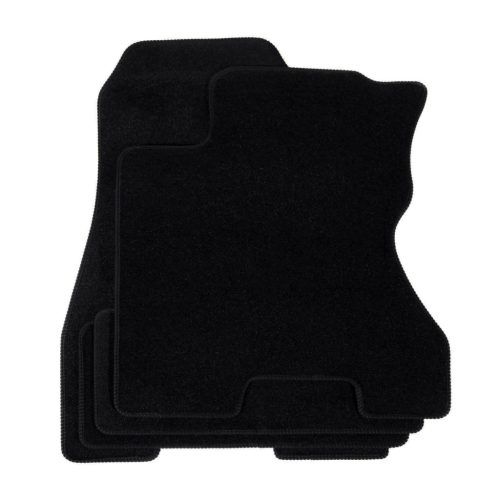 EgriAuto plyšový textilný koberec čierny RENAULT Koleos 2008-2017 4 ks