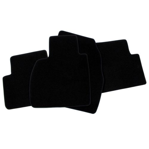 EgriAuto plyšový textilný koberec čierny RENAULT Scenic 2009-2016 4 ks