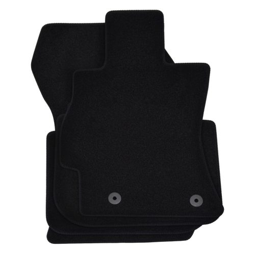 EgriAuto plyšový textilný koberec čierny Subaru Outback 2009-2015 4 ks