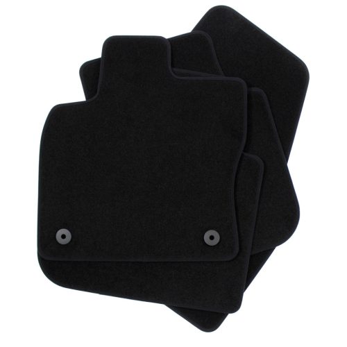 EgriAuto plyšový textilný koberec čierny SKODA Kodiaq 2017-2023 4 ks