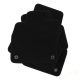 EgriAuto plyšový textilný koberec čierny SKODA Octavia IV 2020-vyšší 4 ks