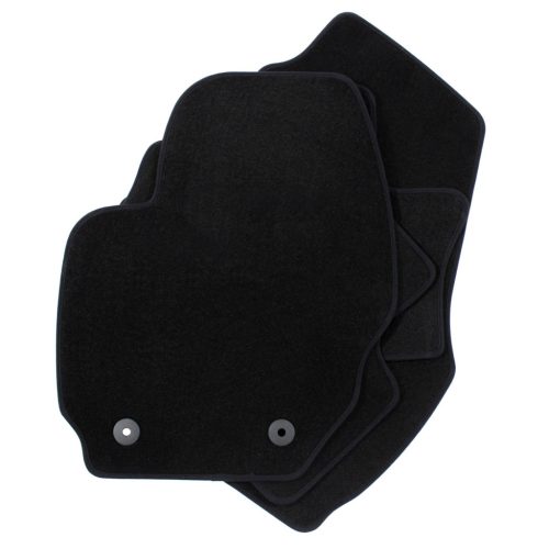 EgriAuto plyšový textilný koberec čierny Volvo XC70 2008-2016 4 ks