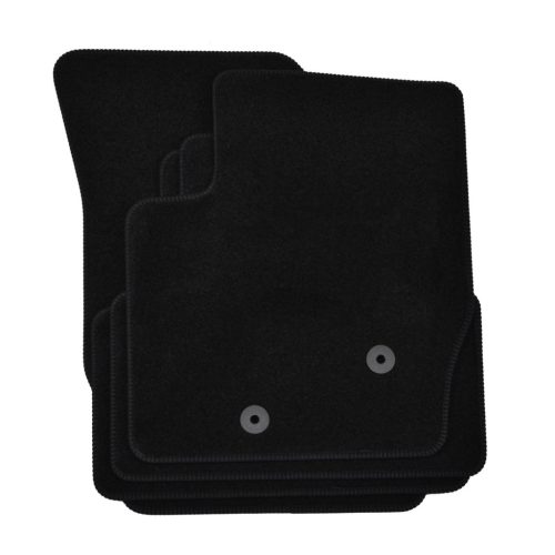 EgriAuto plyšový textilný koberec čierny Volvo XC90 2002-2014 4 ks