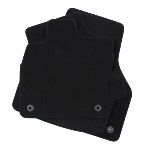 EgriAuto plyšový textilný koberec čierny VW Arteon 2017-vyšší 4 ks