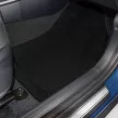 EgriAuto plyšové textilné koberce čierny VW Tiguan 2007-2015 4 ks