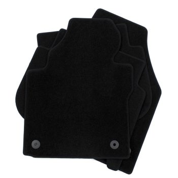   EgriAuto plyšový textilný koberec čierny VW Touran 2011-2015 4 ks