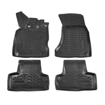   EgriAuto Prémiové 3D gumové autokoberce s uchytením Audi Q5 2008-2016