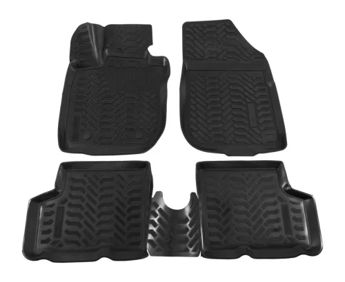 EgriAuto 3D prémiové gumové koberce s patentkami Logan 2004-2011