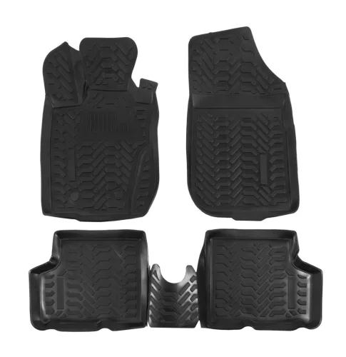 EgriAuto 3D prémiové gumové koberce s patentkami Dacia Duster 4 WD 2010-2014