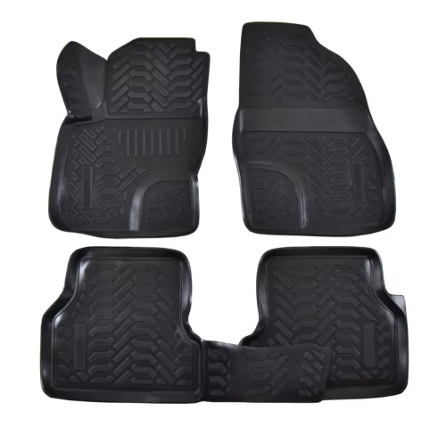 EgriAuto 3D prémiové gumové koberce s patentkami Ford Focus II 2004-2010